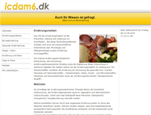 Tablet Screenshot of icdam6.dk